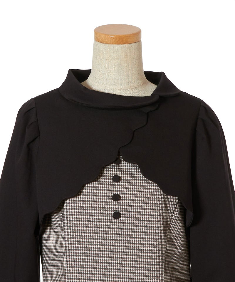 フロントアップ (black×gray)