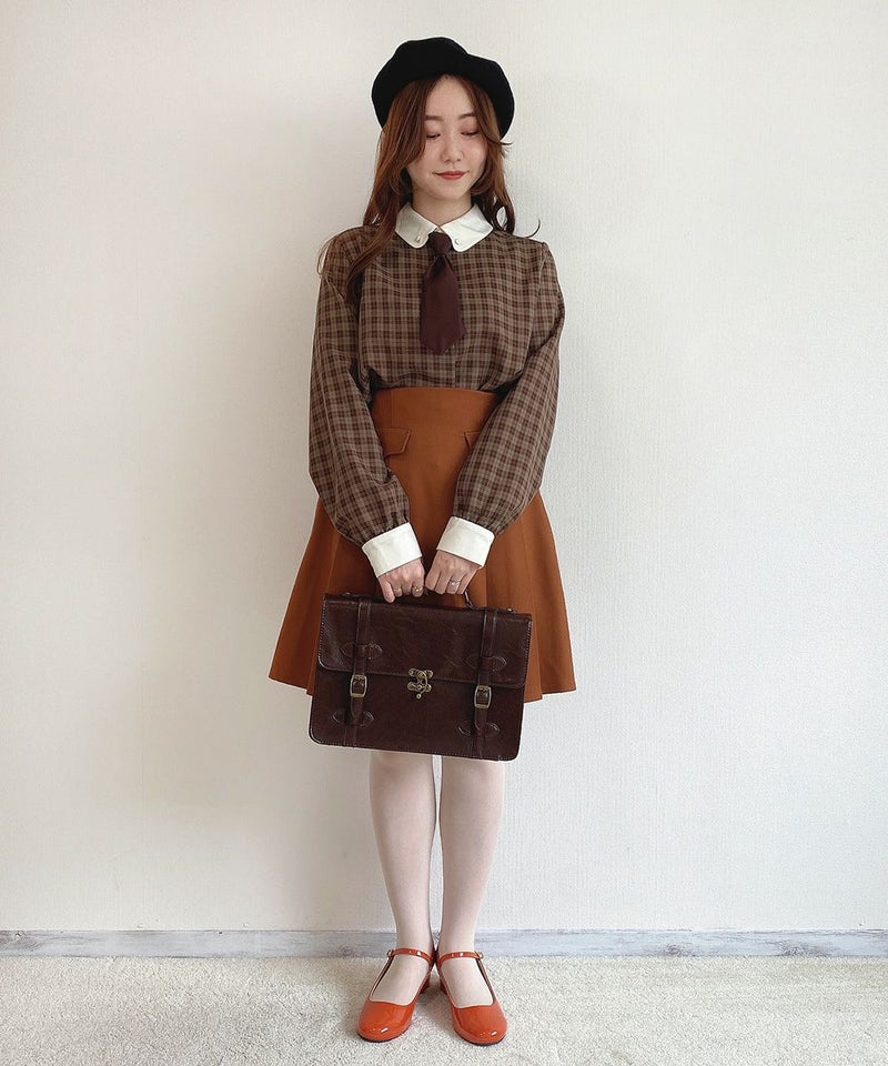 brown×brown / 153cm