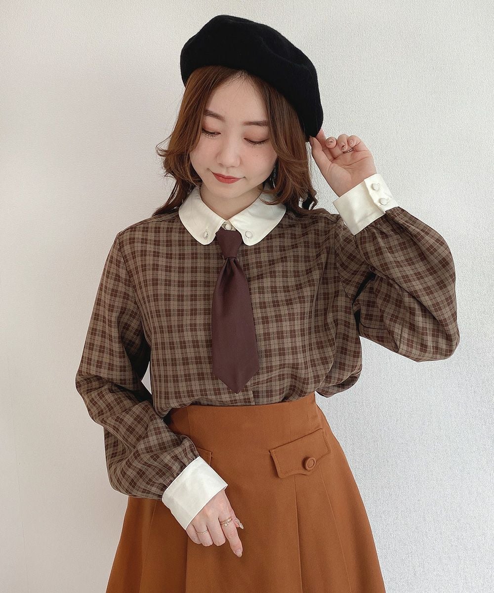 brown×brown / 153cm