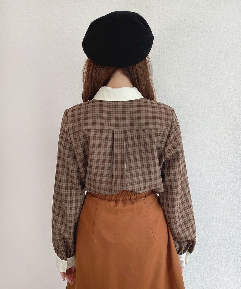 brown×brown / 153cm