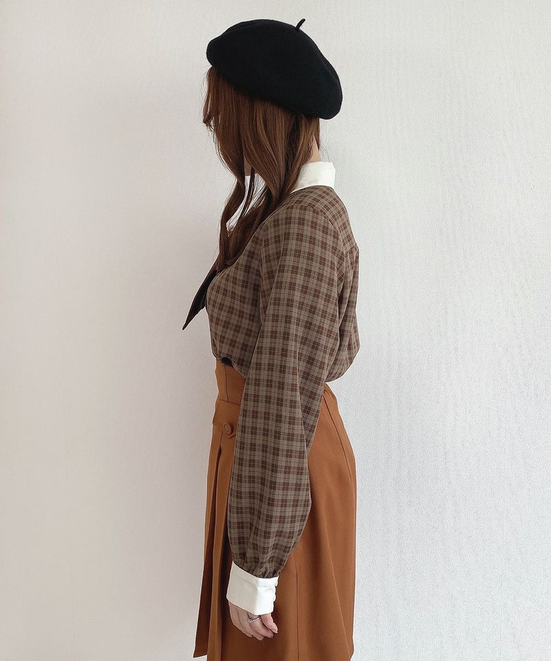 brown×brown / 153cm