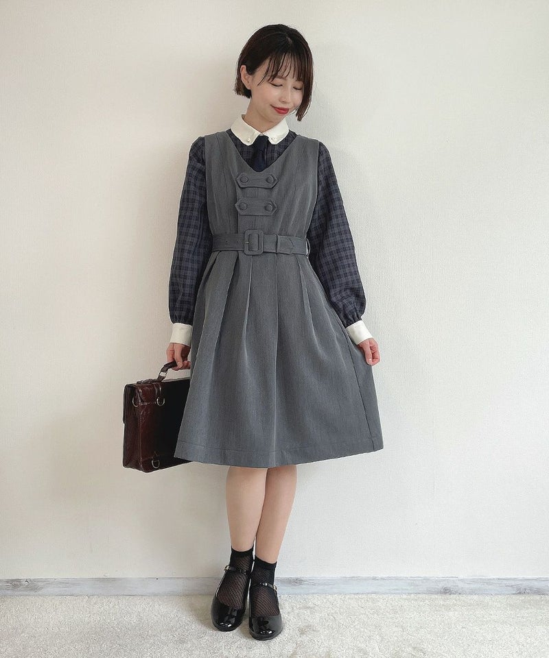 navy×gray / 158cm