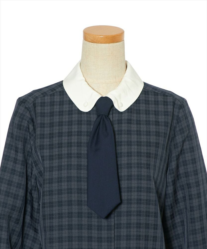 フロントアップ (navy×gray)