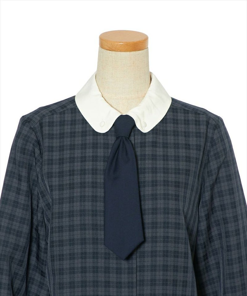 フロントアップ (navy×gray)