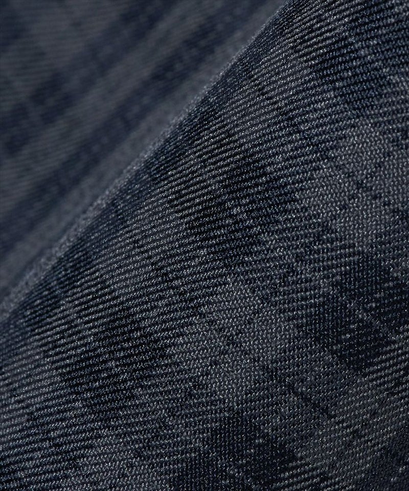 生地アップ (navy×gray)