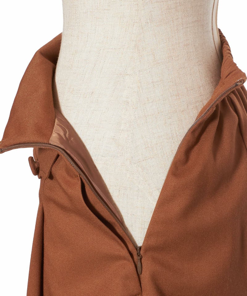 サイドファスナー (camel)