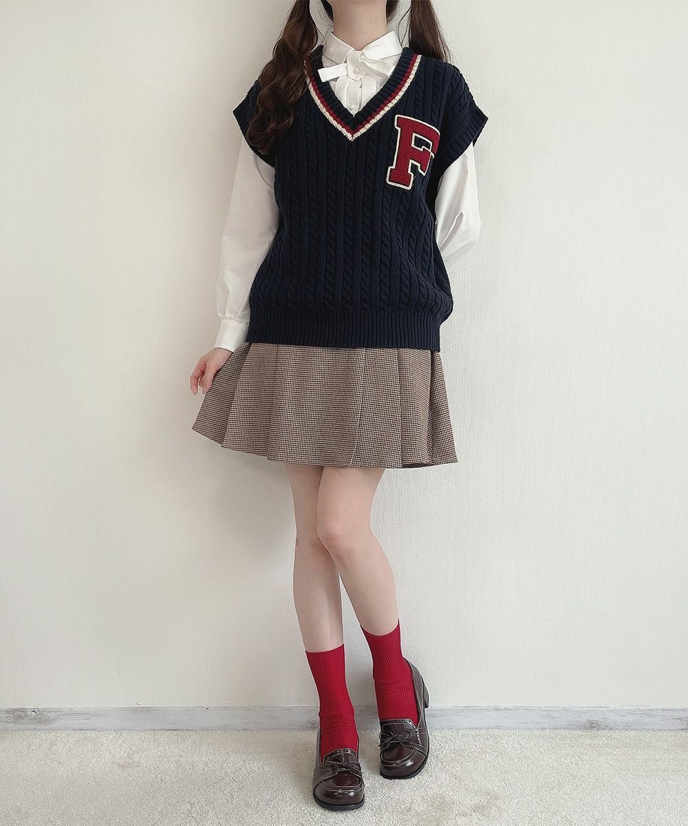 navy×red / 162cm