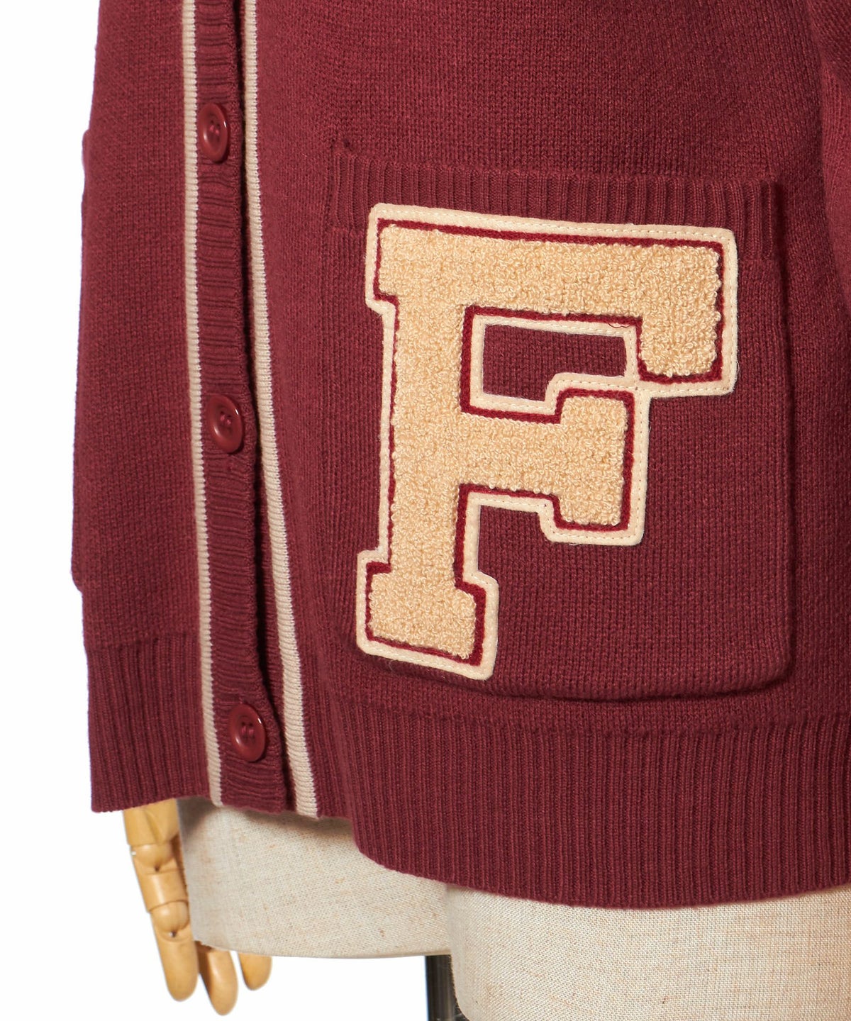 ワッペンアップ (bordeaux)