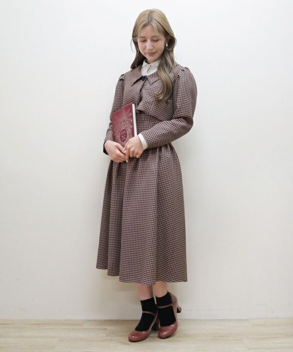 細ストラップウイングチップパンプス/an another angelus [43BA01d001
