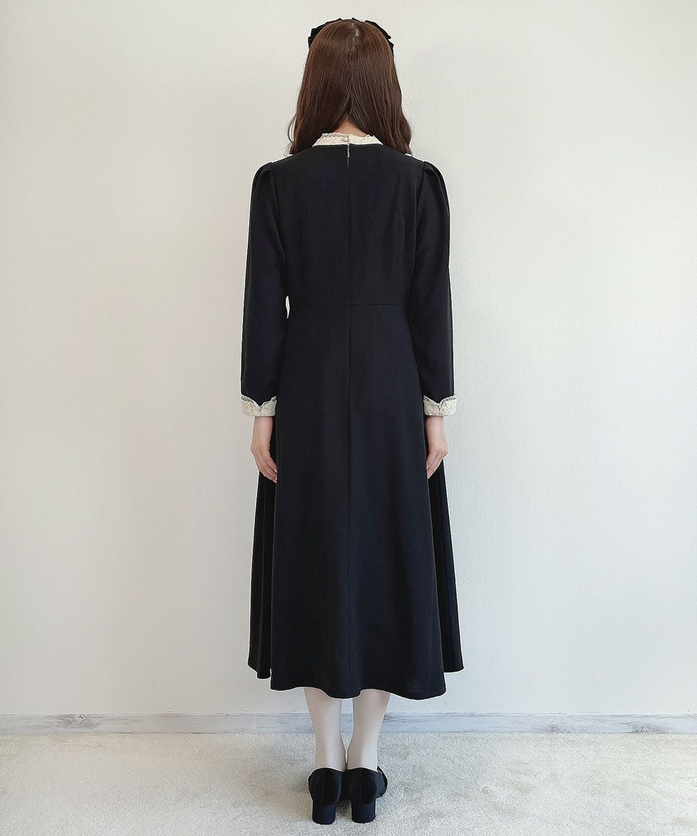 クレリックレースヨーク切替ロングワンピース/an another angelus クレリックレースヨーク切替ロングワンピース/an another angelus
