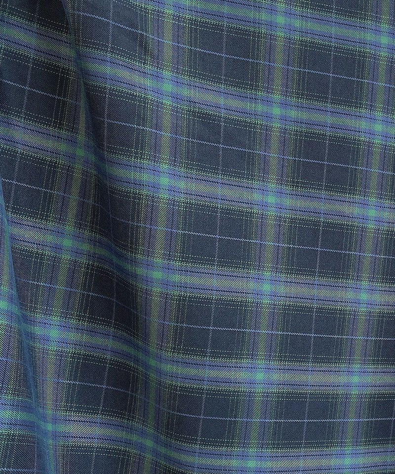 navy×green / 生地