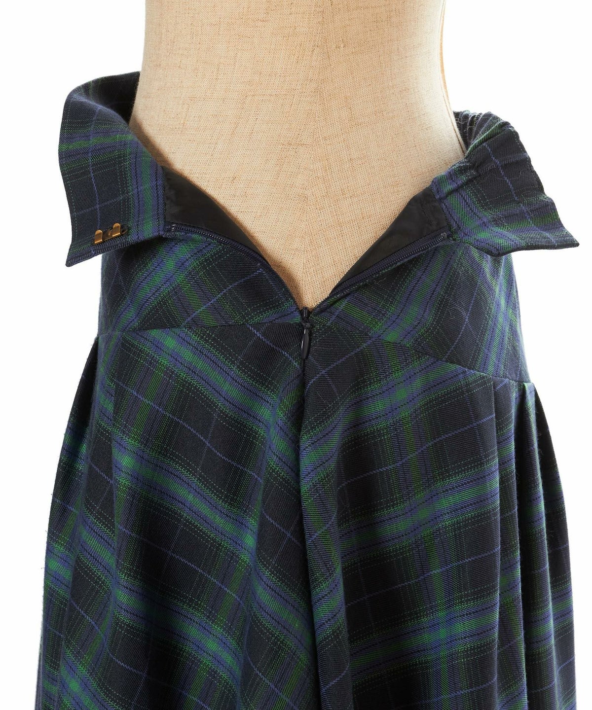 サイドファスナー (navy×green)