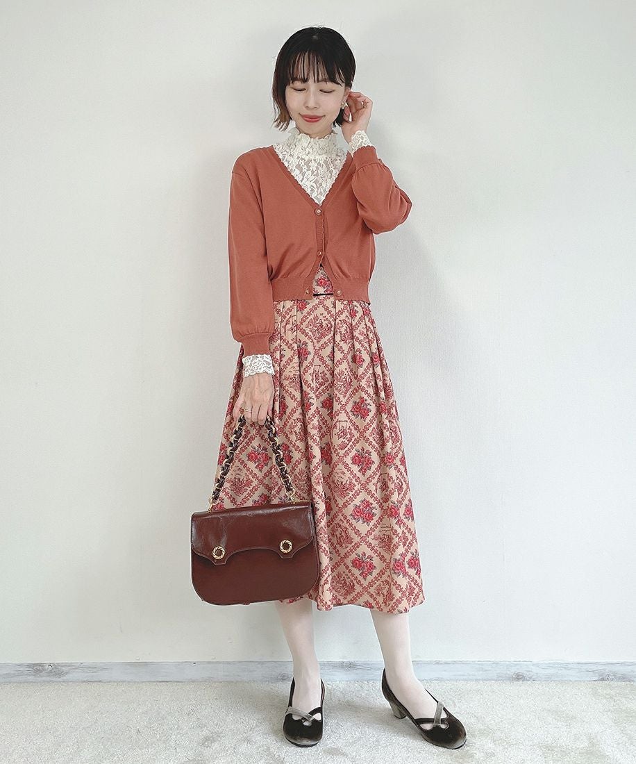 beige×red / 158cm