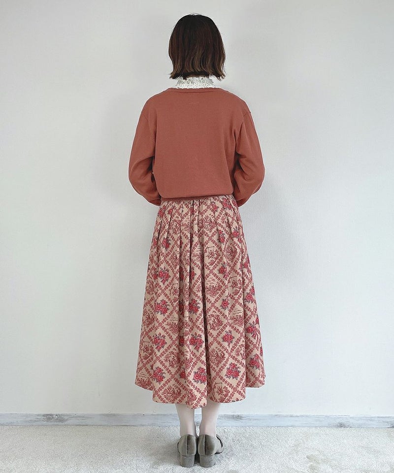 beige×red / 158cm