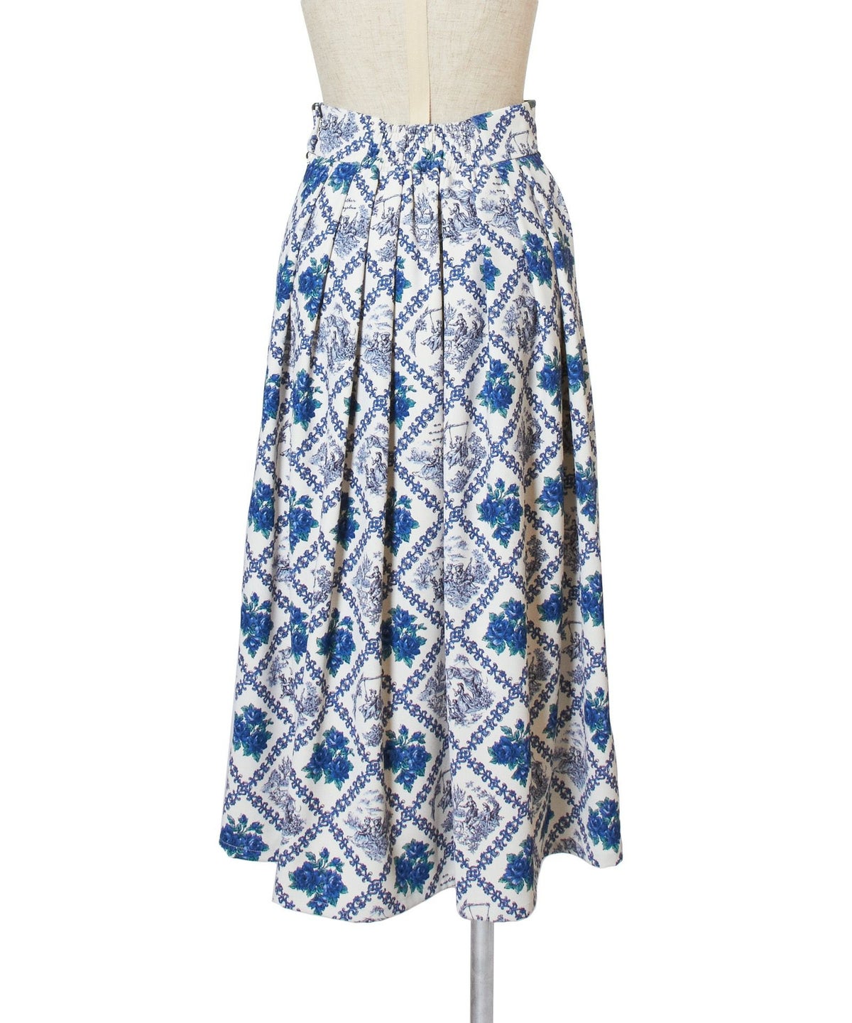 バック (ivory×blue)