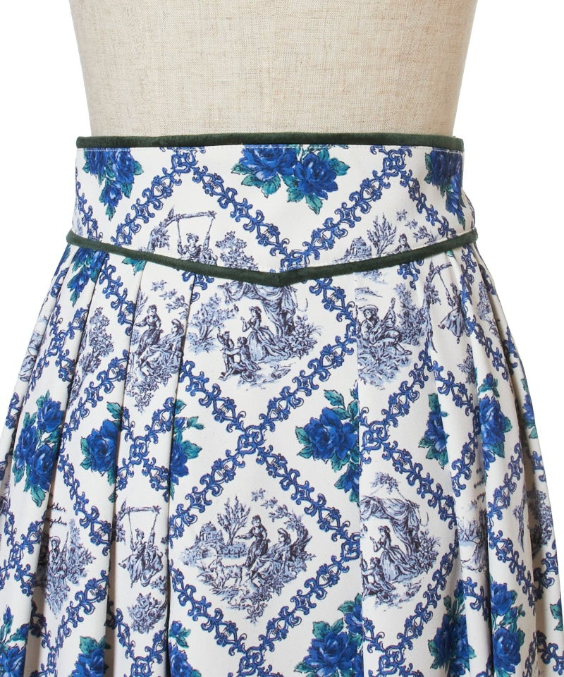 フロントアップ (ivory×blue)