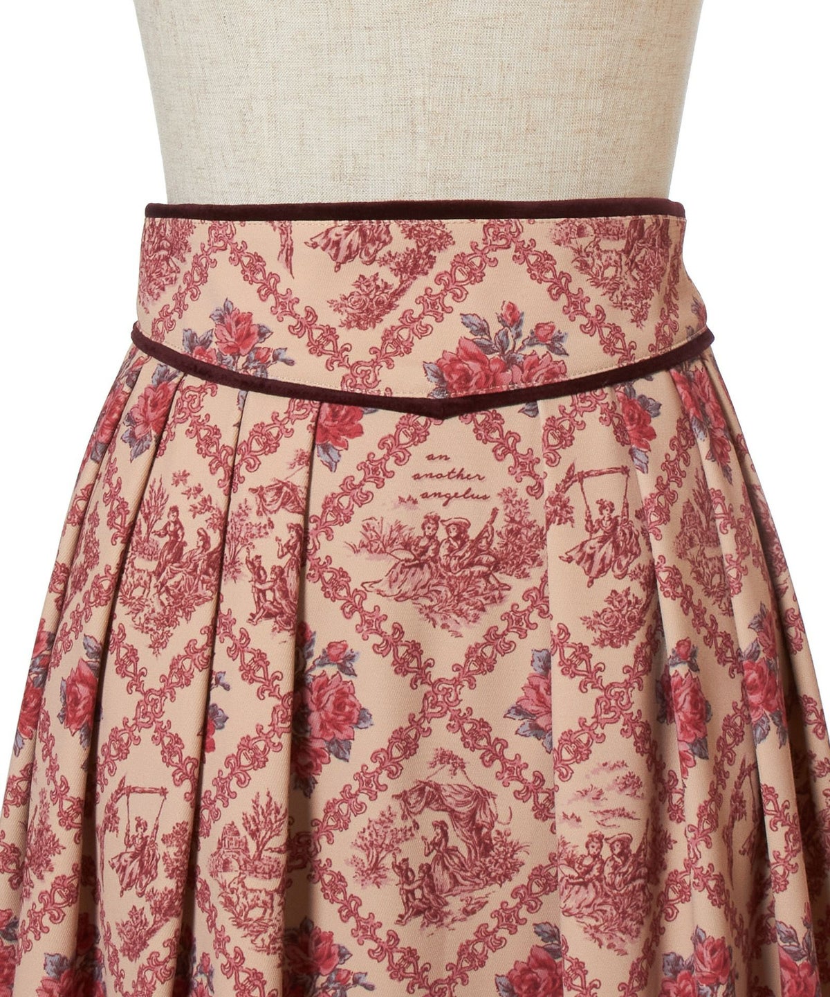 フロントアップ (beige×red)