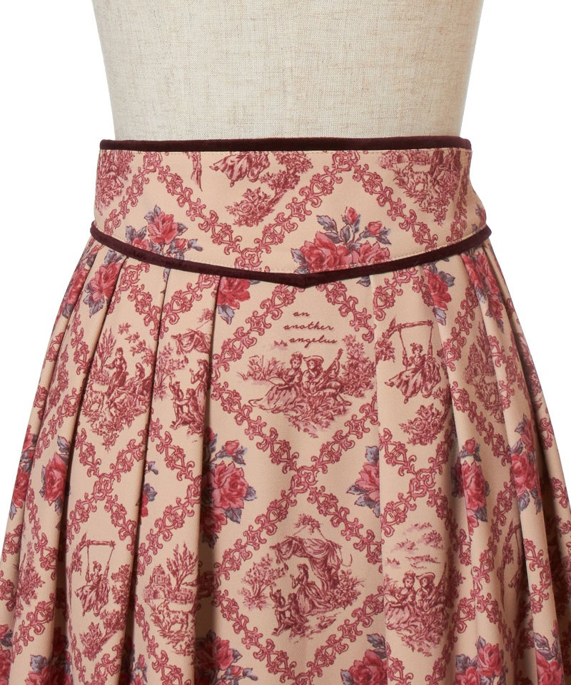 フロントアップ (beige×red)