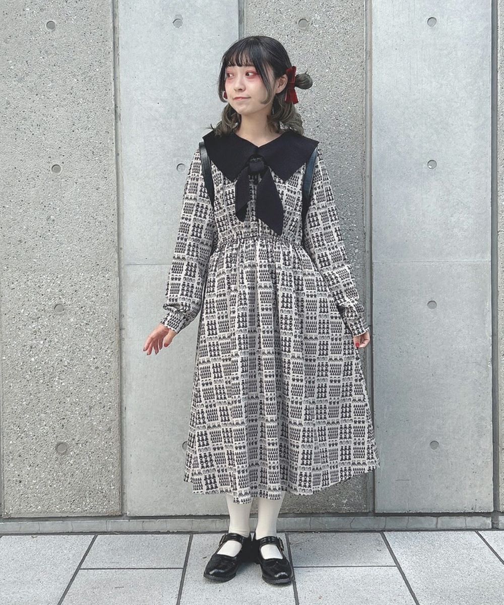 black / 148cm / ワンピースとのレイヤード