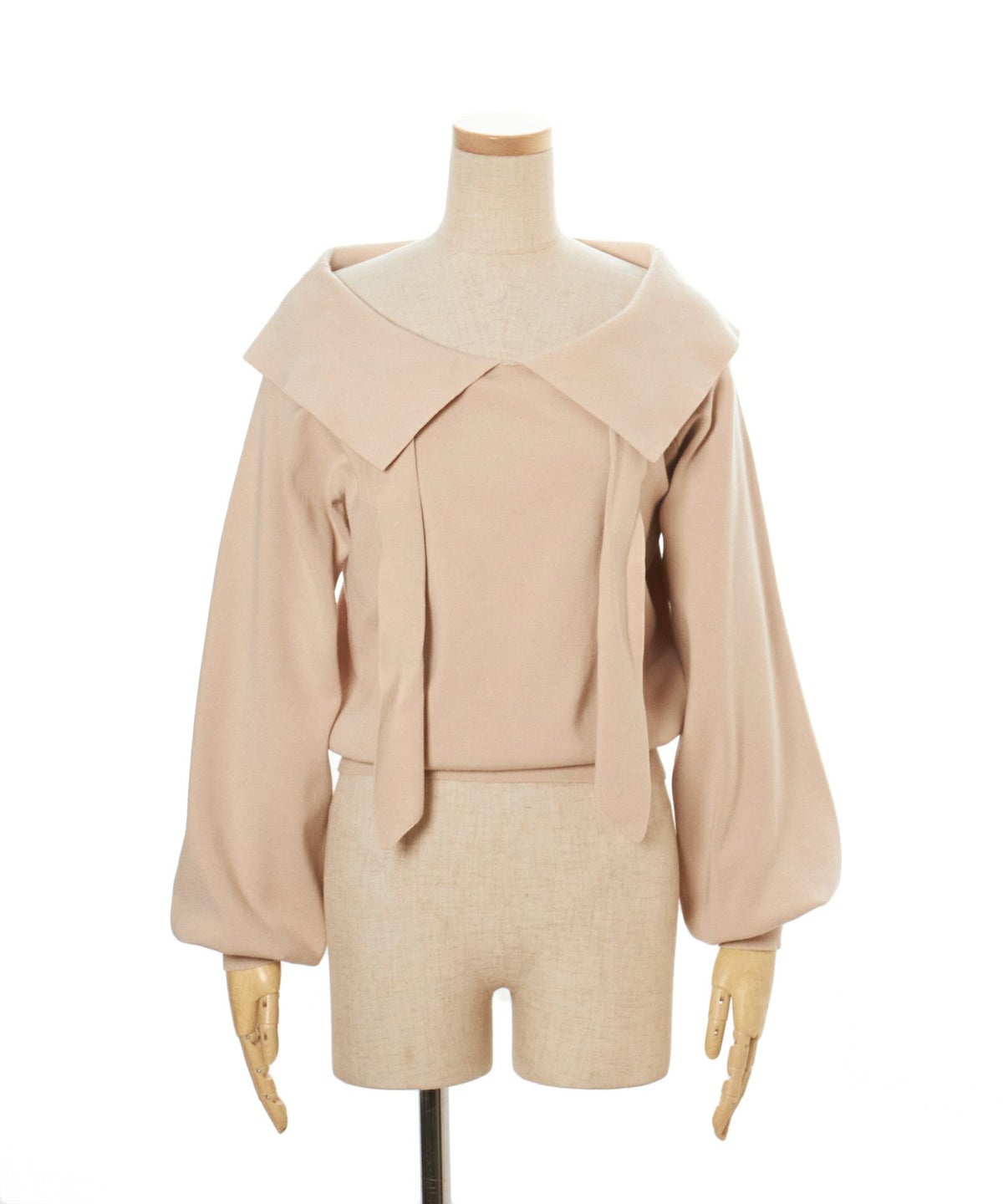 タイをほどいた場合 (ivory)