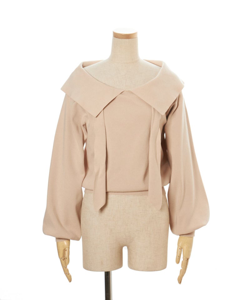 タイをほどいた場合 (ivory)