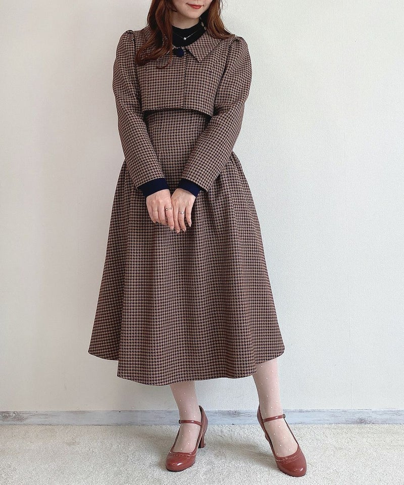 brown×navy / 153cm / Mサイズ