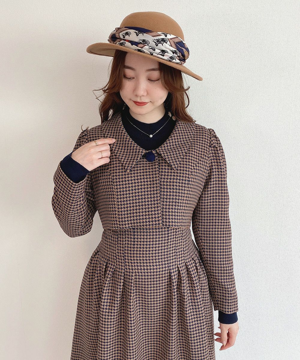 brown×navy / 153cm / Mサイズ