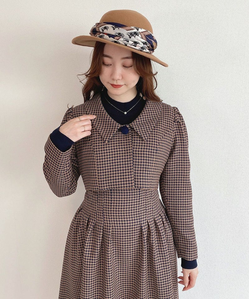 brown×navy / 153cm / Mサイズ