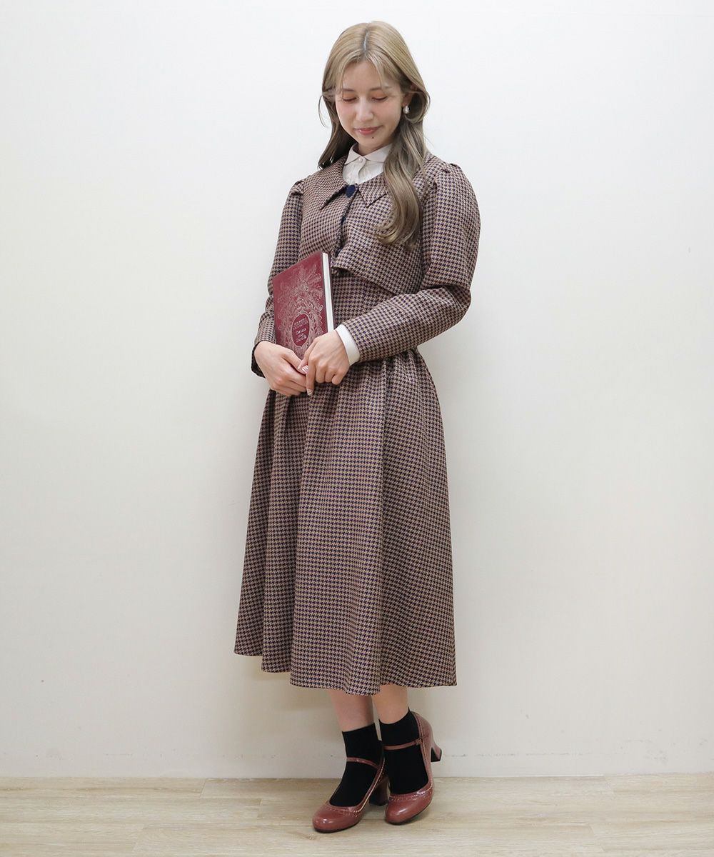 brown×navy / 160cm / Mサイズ