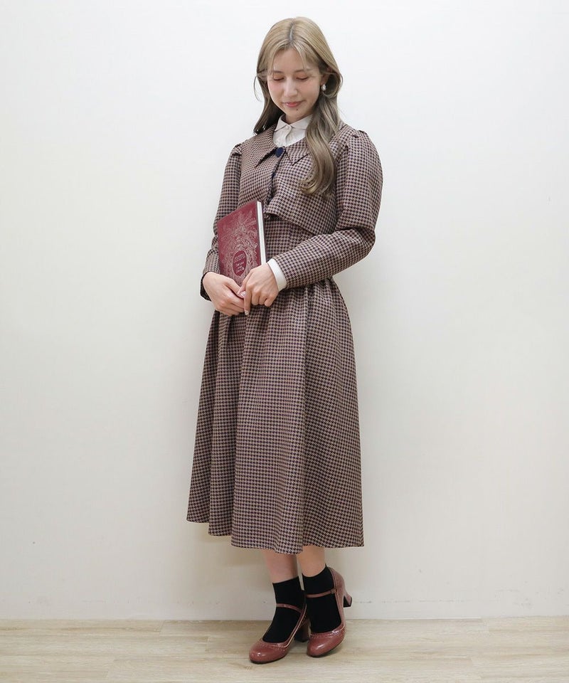 brown×navy / 160cm / Mサイズ