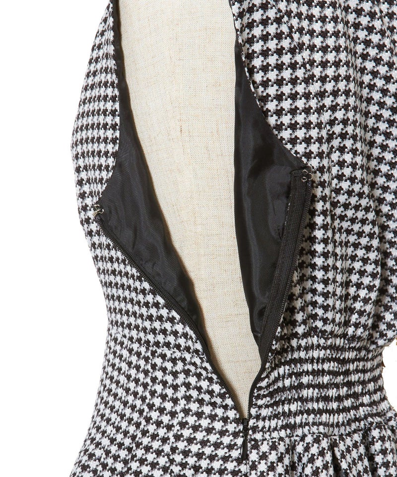 サイドファスナー (black×gray)