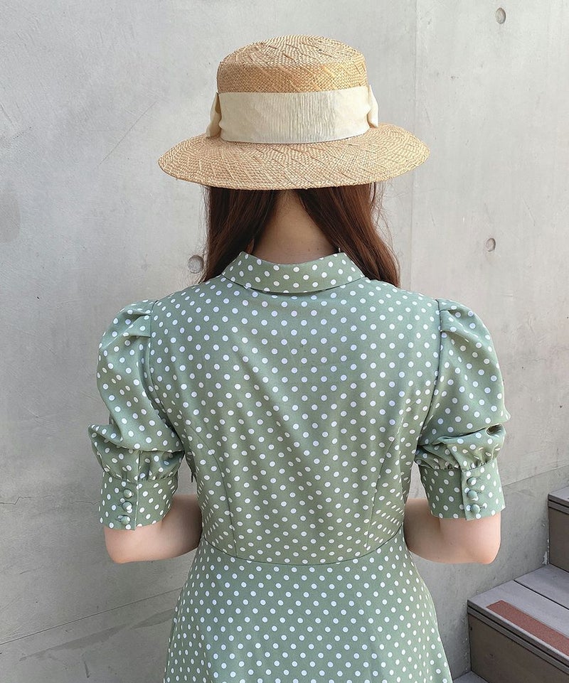 green×white / 153cm / Sサイズ着用