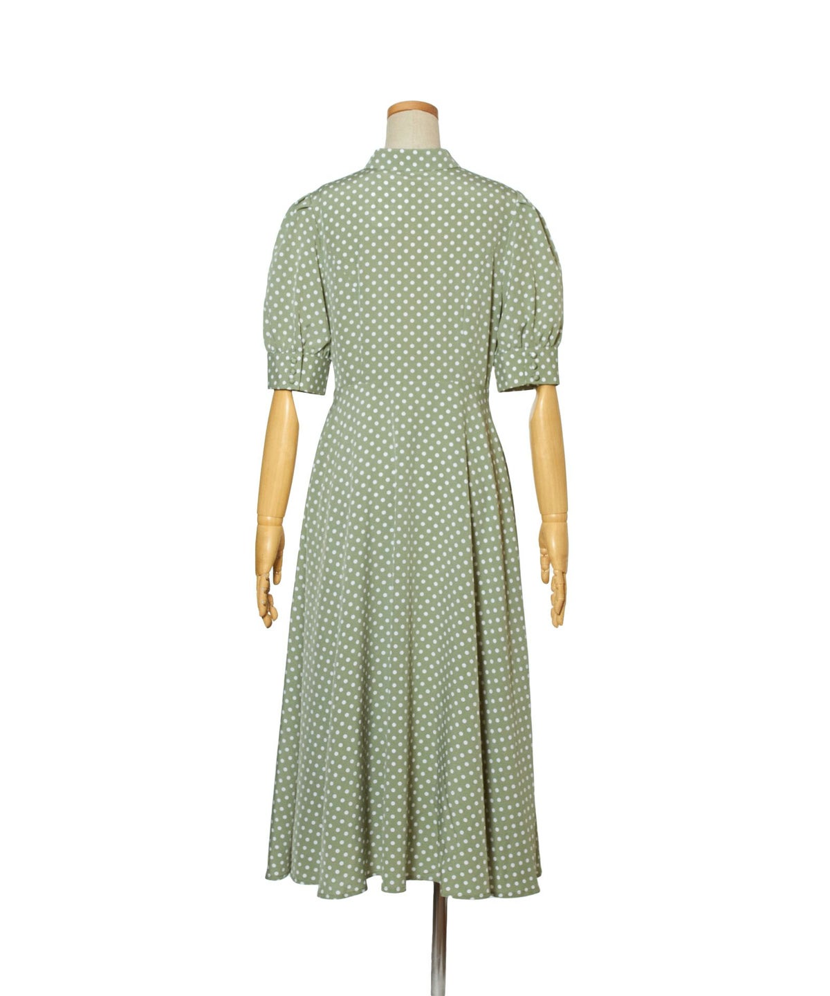 バック (green×white)