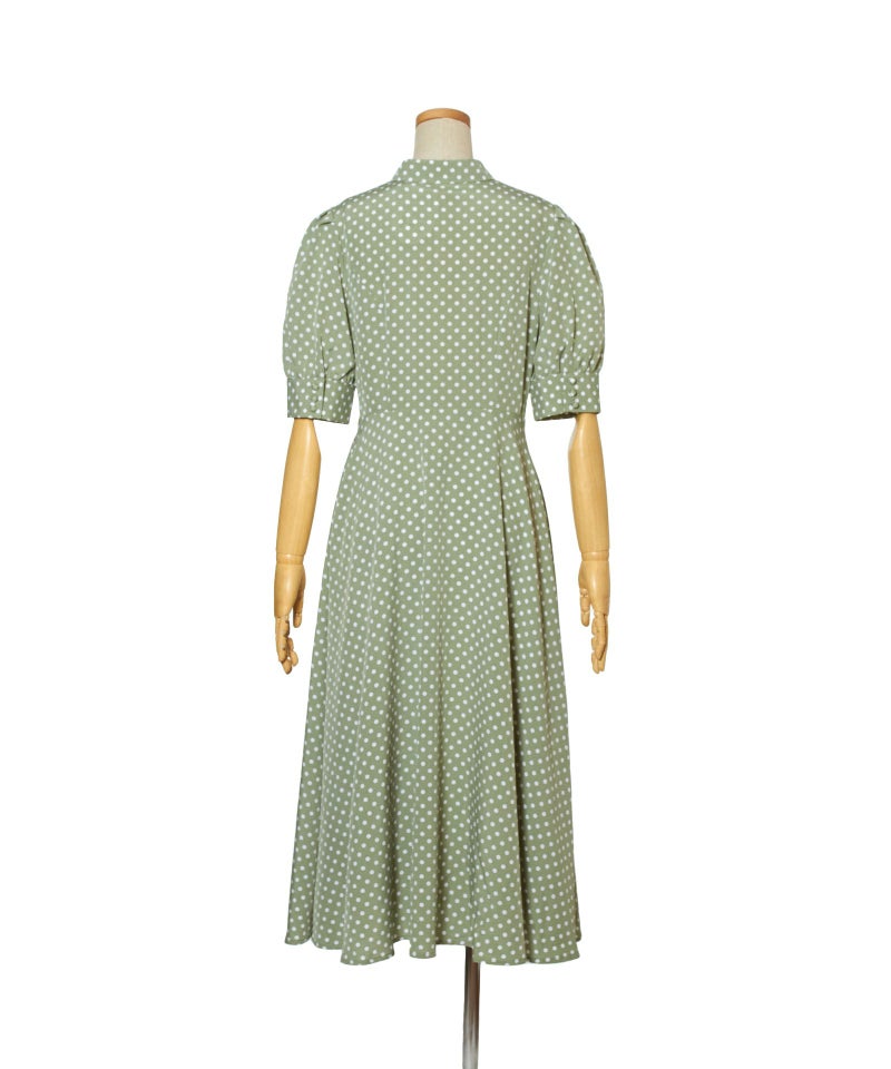 バック (green×white)