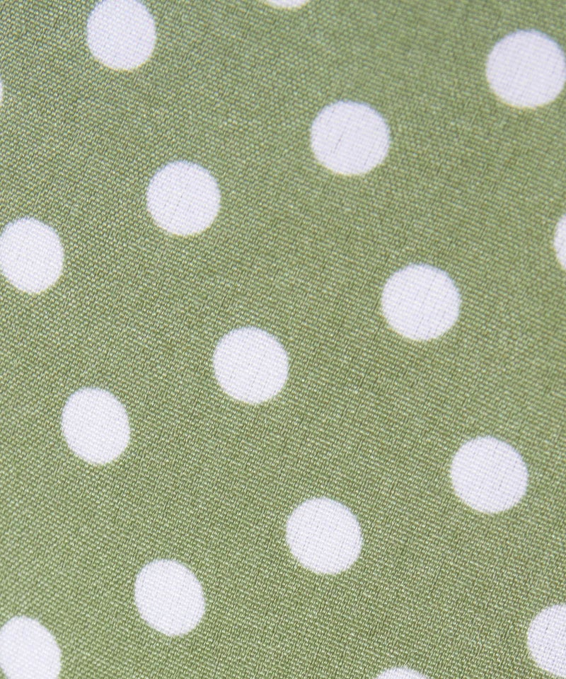 生地アップ (green×white)