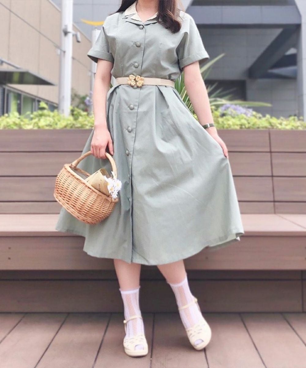 mint / 158cm / ベルトアレンジ