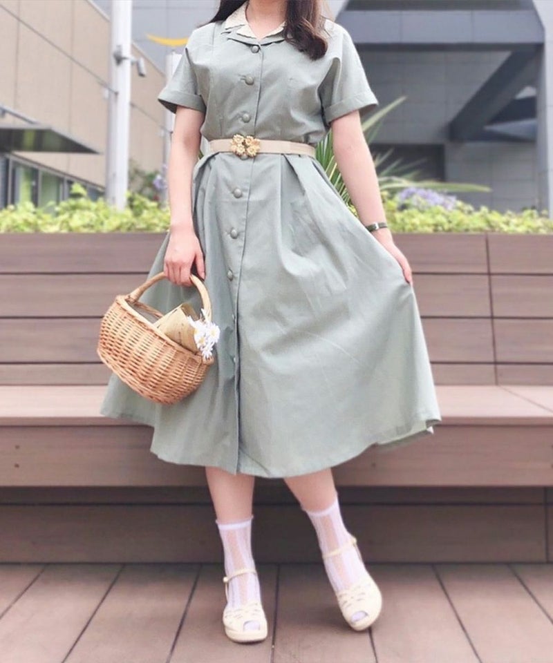 mint / 158cm / ベルトアレンジ