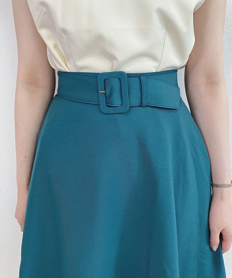 blue green×white / 153cm