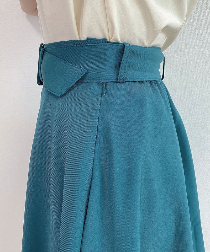 blue green×white / 153cm