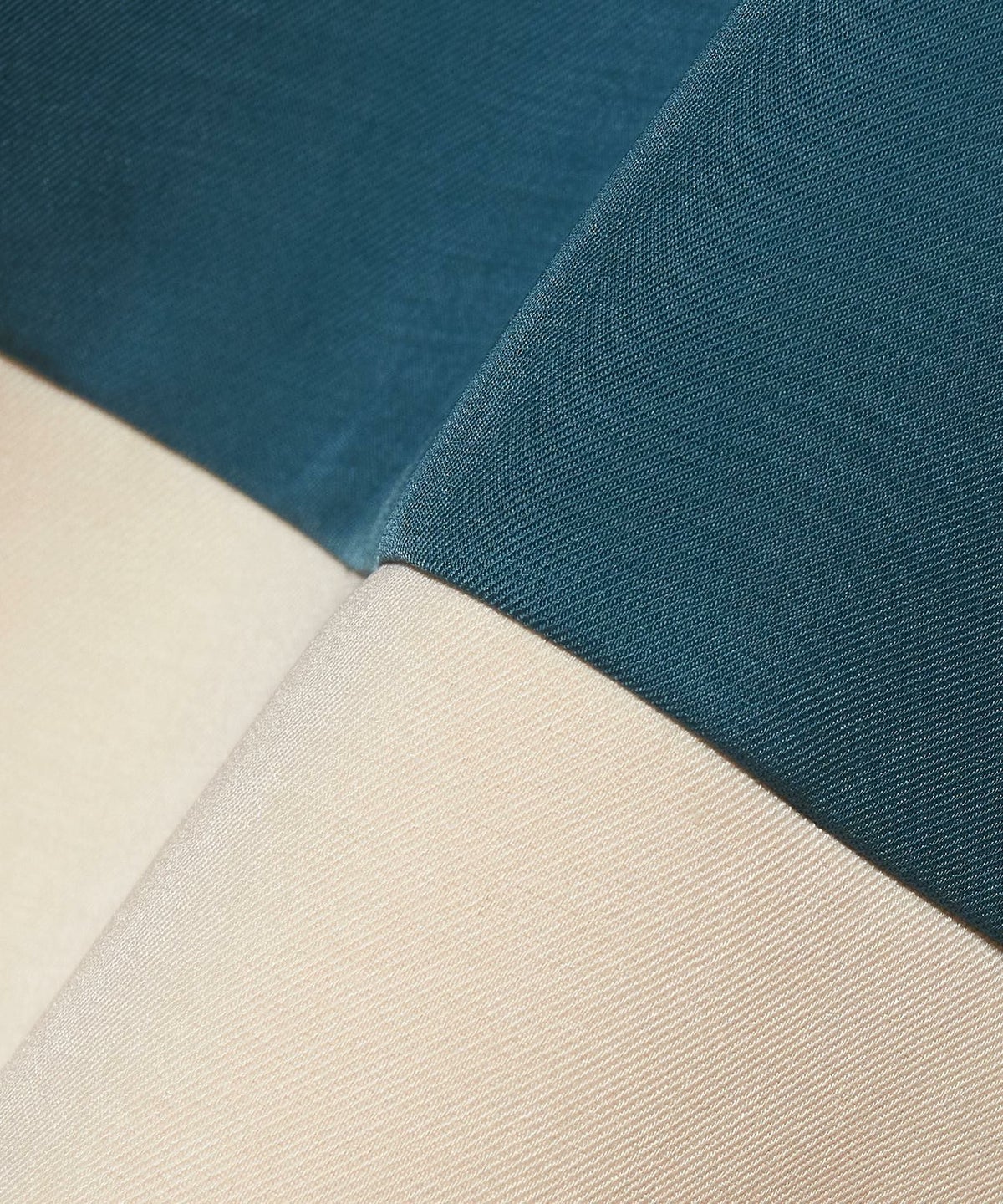 生地アップ (blue green×white)