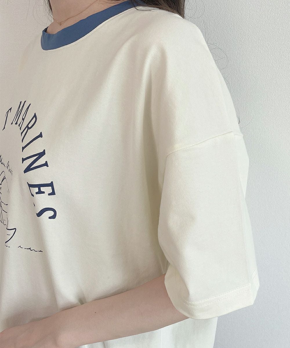 off white×blue / 162cm