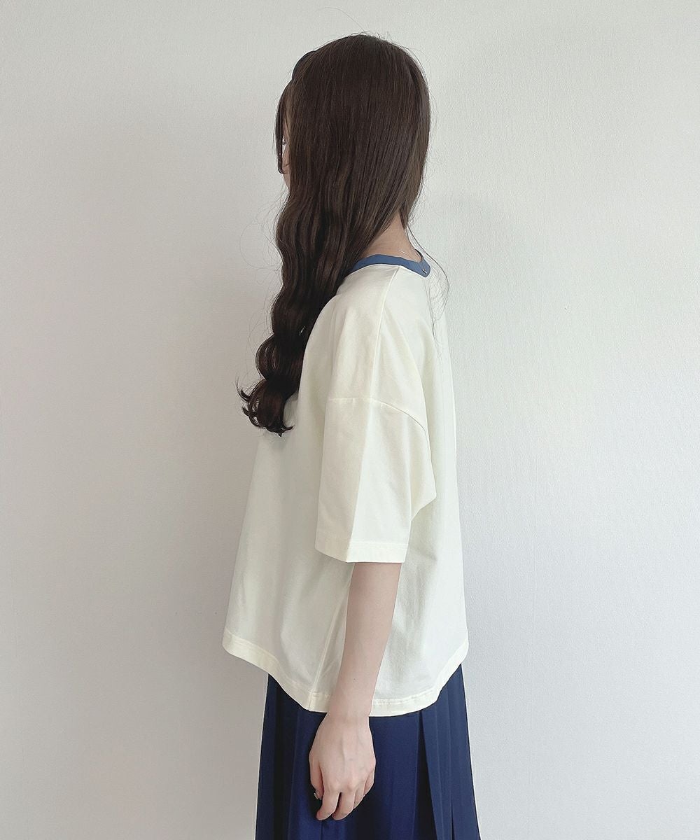 off white×blue / 162cm