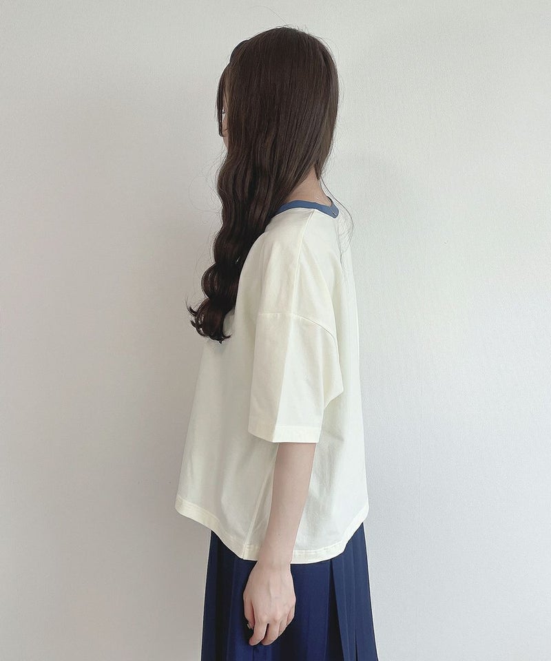 off white×blue / 162cm