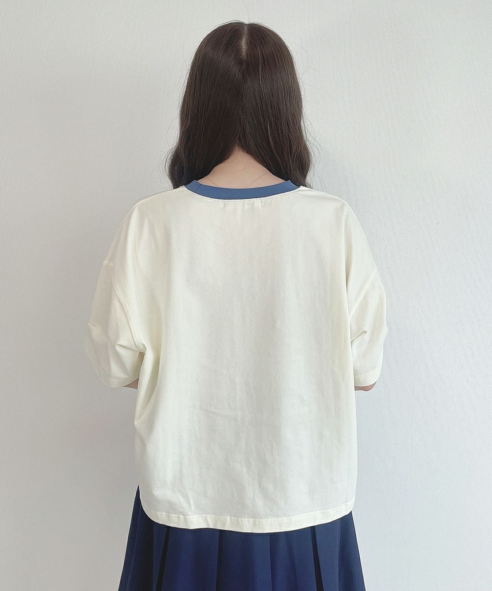 off white×blue / 162cm