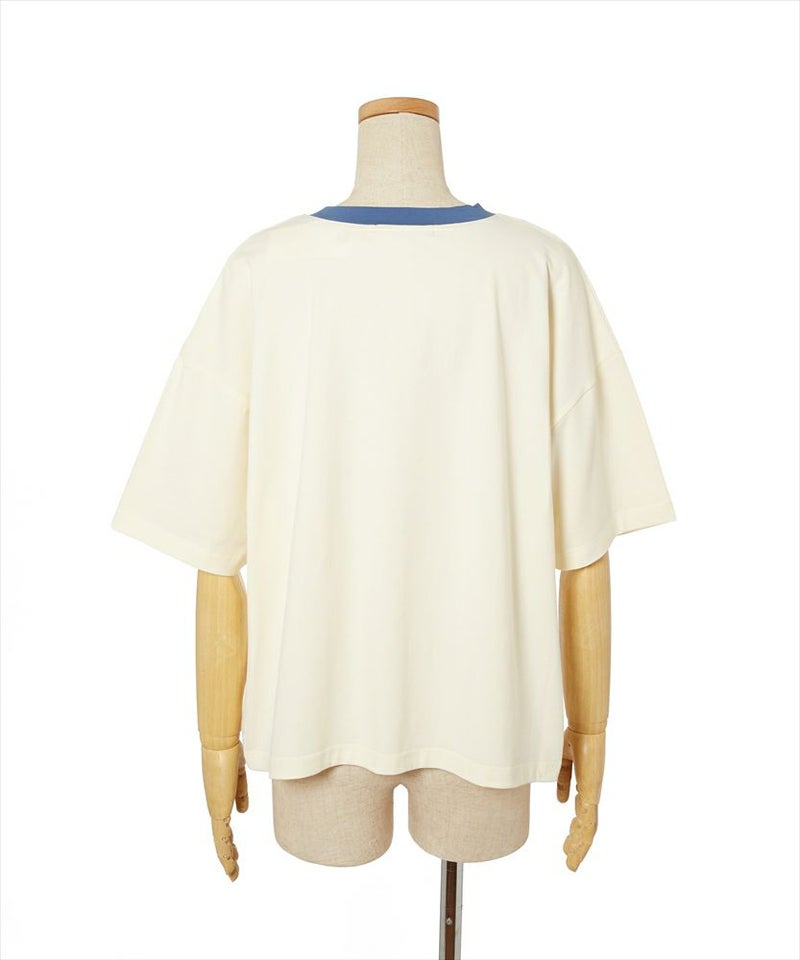 バック (off white×blue)