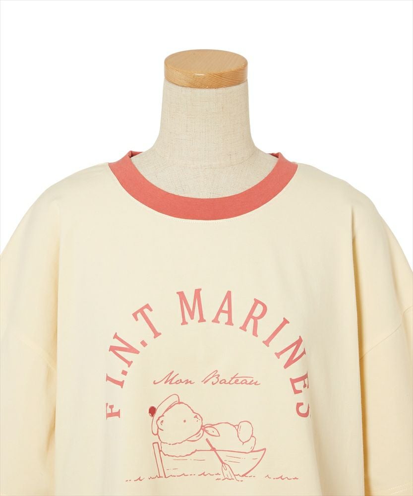 フロントアップ (ivory×red)