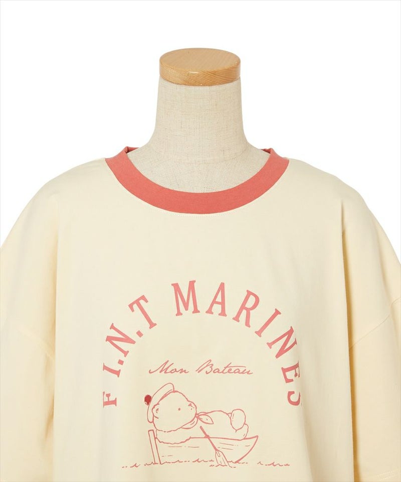 フロントアップ (ivory×red)