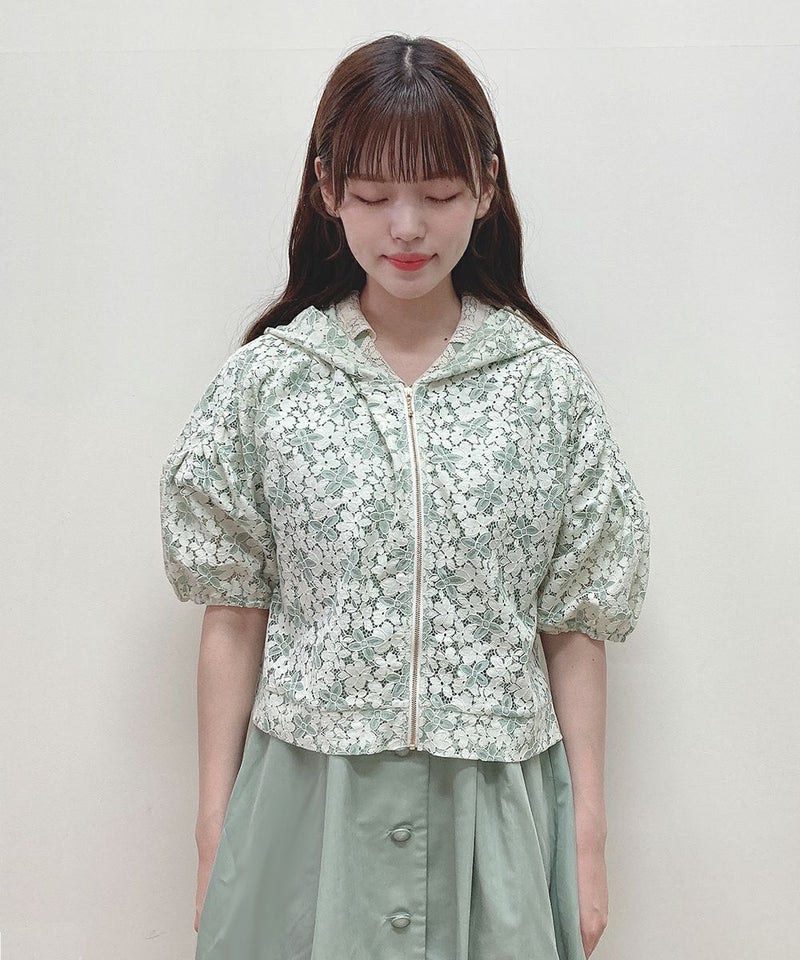 ivory×green / 166cm