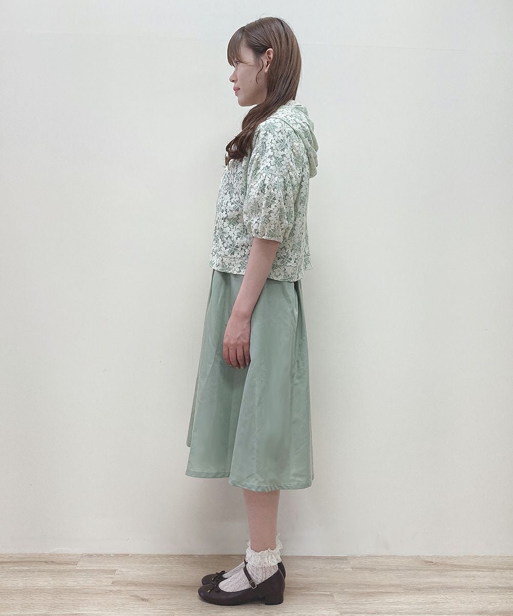 ivory×green / 166cm