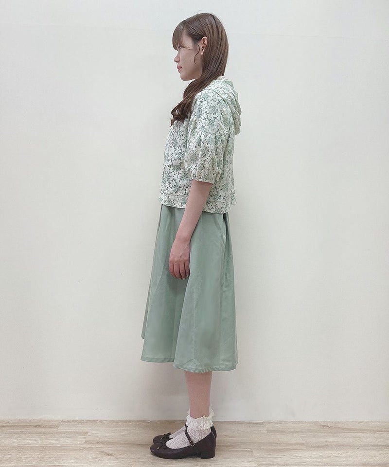 ivory×green / 166cm